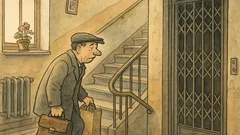 Vtip: Pane Nováku, proč nejezdíte výtahem?