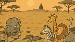 Vtip: Chuck Norris jde na safari…