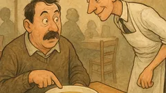 Vtip: Pane vrchní, v polévce mi plave…