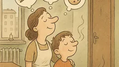 Vtip: Mámo, cítíš to? Vůně vanilky…