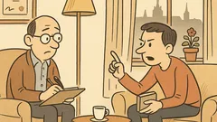 Vtip: Můj psycholog: „Co kdybychom…“