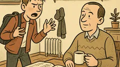 Vtip: Syn přišel naštvaný ze školy