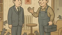 Vtip: V domě váženého soudruha se přemnoží krysy