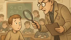 Vtip: Ve škole jako na policejním oddělení…