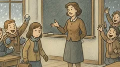 Vtip: Venku krásně sněží, začneme koulování?