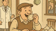 Vtip: Kdo jí hodně česneku...