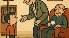 Vtip: Tati, jaké je mít nejlepšího syna?