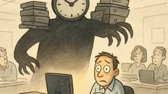 Vtip: Přijde ergofob do práce…