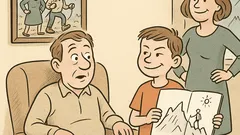 Vtip: Táta poslouchá syna a žasne…