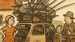 Vtip: Rodina jede na dovolenou…