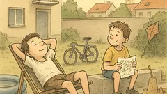 Vtip: Baví se dva kluci o prázdninách…