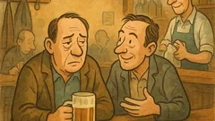 Vtip: Chlapi vysedávají v hospodě, protože…