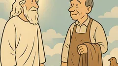 Vtip: Ježíš v nebi potká starého pána