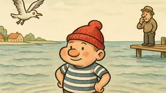 Vtip: Víte, co dělá trpaslík v moři?