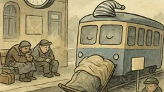 Vtip: Víte, proč stávka vlaků trvá 24 hodin?