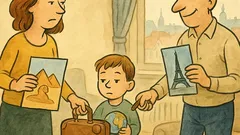 Vtip: Pepíček vybírá mezi Egyptem a Francií