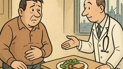 Vtip: Pán přijde k doktorovi, bolí břicho