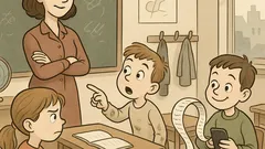 Vtip: Paní učitelka: Jaká je nejčastější lež?