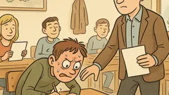 Vtip: Extrémní sport: psaní úkolu při sběru