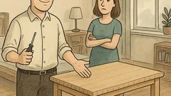 Vtip: Novomanželé se zabydlují v bytě