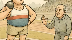 Vtip: Dnes se musím předvést, trenére!