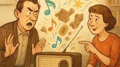 Vtip: Hádka je jako rádio...