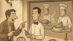 Vtip: Jde pán kolem restaurace…