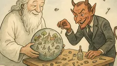 Vtip: Bůh stvořil svět a ďábel říká…