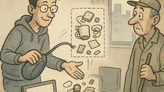 Vtip: Jak uklízí ajťák?