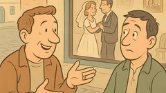 Vtip: Dva kamarádi ze střední po letech