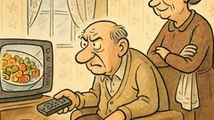 Vtip: Dědeček se diví, samé vaření