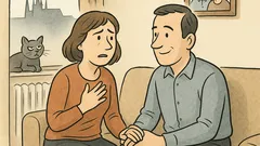 Vtip: Manželka: Až budu stará a ošklivá?